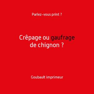 Crêpage ou gaufrage de chignon ?