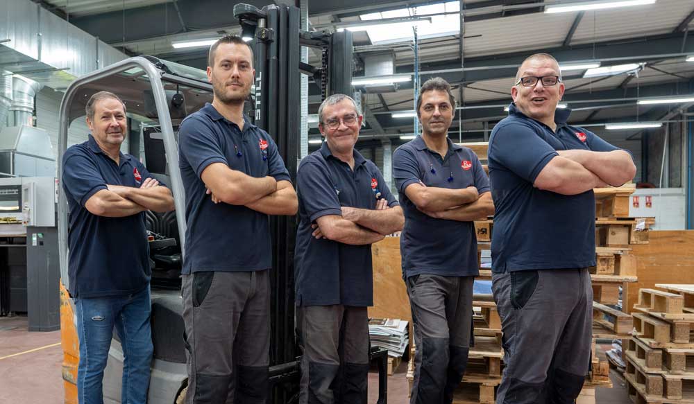 Equipe Goubault Imprimerie