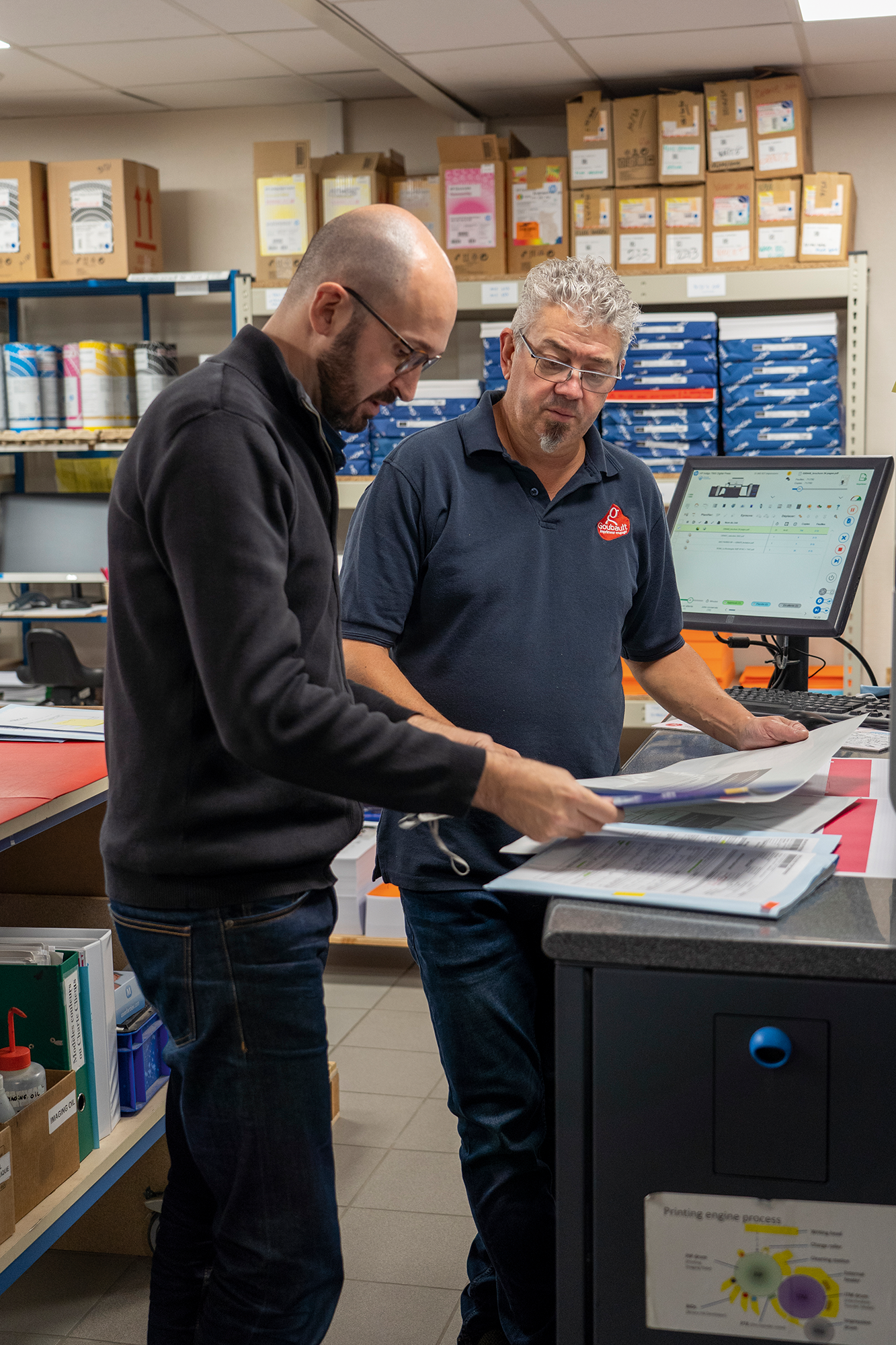 Goubault imprimeur, façonnage de vos imprimés